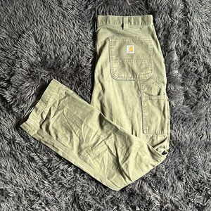 Carhartt Green carpenter pants
